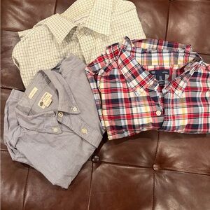 Men’s button down shirts lot of 3 JCrew, Gap, Banana Republic